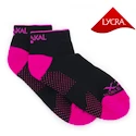 Nogavice Karakal  Socks X2+ Female Trainer Black/Pink-36-41