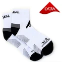 Nogavice Karakal  Socks X2+ Men Ankle White/Black-41-47