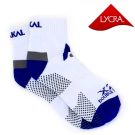 Nogavice Karakal Socks X2+ Men Ankle White/Navy-41-47