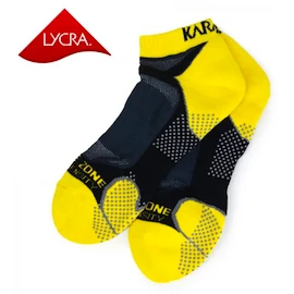 Nogavice Karakal Socks X4 Men Trainer Yellow Black-41-47