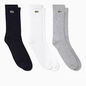 Nogavice Lacoste  Core Performance Socks Silver/White/Black