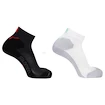 Nogavice Salomon Speedcross Ankle 2PP Ebony/White  11 1/2 - 14