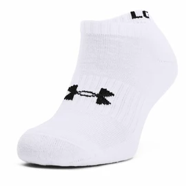 Nogavice Under Armour Core No Show 3Pk white