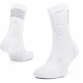 Nogavice Under Armour Dry Run Crew-WHT