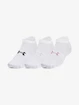 Nogavice Under Armour  Essential No Show 3pk-WHT