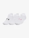 Nogavice Under Armour  Essential No Show 3pk-WHT