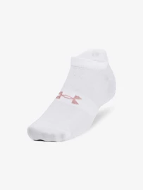 Nogavice Under Armour Essential No Show 3pk-WHT