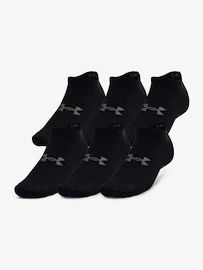 Nogavice Under Armour Essential No Show 6pk-BLK