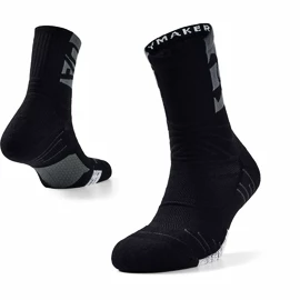 Nogavice Under Armour Playmaker Mid-Crew black