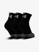 Nogavice Under Armour  Quarter 3pk-BLK