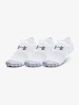 Nogavice Under Armour  UltraLowTab 3pk-WHT