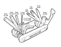 Orodje Blackburn  Grid 13 Mini Tool