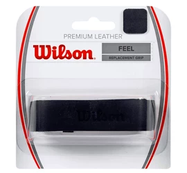 Osnovni trak za kolesarsko krmilo Wilson Premium Leather Grip Black