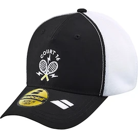 Otroška kapa s ščitnikom Babolat Curve Trucker Cap Jr C16 Black