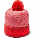 Otroška kapa Under Armour  Gametime Pom Beanie red