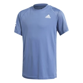 Otroška majica adidas B Club 3STR Tee Blue