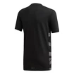 Otroška majica adidas  B Escouade Tee Black