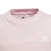 Otroška majica adidas  Essentials 3-Stripes Clear Pink