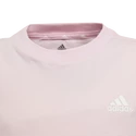 Otroška majica adidas  Essentials 3-Stripes Clear Pink