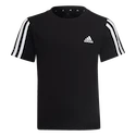 Otroška majica adidas  Essentials 3-Stripes T-Shirt Black  116 cm