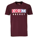 Otroška majica CCM Vintage Fall SS Tee Acai Youth M