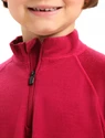 Otroška majica Icebreaker  K 260 Tech LS Half Zip Cherry