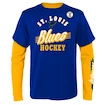 Otroška majica Outerstuff  TWO MAN ADVANTAGE 3 IN 1 COMBO ST. LOUIS BLUES  S