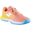 Otroška obutev za tenis Babolat Jet Mach 3 All Court Girl Coral/Gold Fusion