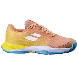 Otroška obutev za tenis Babolat Jet Mach 3 All Court Girl Coral/Gold Fusion