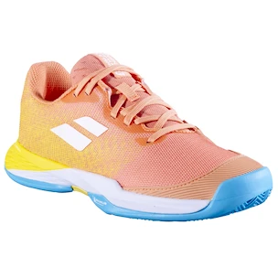 Otroška obutev za tenis Babolat Jet Mach 3 All Court Girl Coral/Gold Fusion