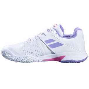 Otroška obutev za tenis Babolat Propulse All Court Junior Girl White/Lavender