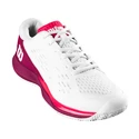 Otroška obutev za tenis Wilson Rush Pro Ace Jr White/Beet Red