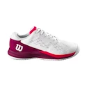 Otroška obutev za tenis Wilson Rush Pro Ace Jr White/Beet Red  EUR 38 2/3