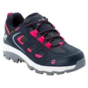 Otroška obutev za uporabo na prostem Jack Wolfskin Vojo Texapore Low Dark Blue / Pink  EUR 30