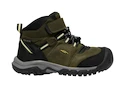 Otroška obutev za uporabo na prostem Keen Flex Mid Wp Dark Olive/Dusky Citron  US 12