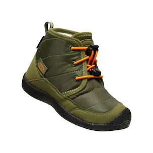 Otroška obutev za uporabo na prostem Keen II Chukka Wp Capulet Olive/Russet Orange