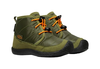 Otroška obutev za uporabo na prostem Keen II Chukka Wp Capulet Olive/Russet Orange