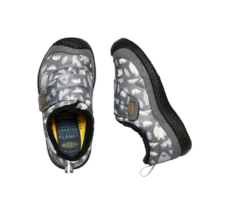 Otroška obutev za uporabo na prostem Keen Low Wrap Steel Grey/Star White  US 11