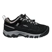 Otroška obutev za uporabo na prostem Keen TARGHEE IV Low WP Black/Steel grey