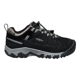 Otroška obutev za uporabo na prostem Keen TARGHEE IV Low WP Black/Steel grey