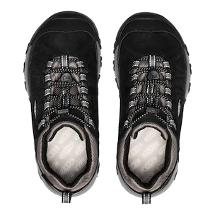 Otroška obutev za uporabo na prostem Keen TARGHEE IV Low WP Black/Steel grey