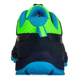 Otroška obutev za uporabo na prostem Salewa Wildfire Ombre Blue/Fluo Green