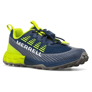 Otroška tekaška obutev Merrell Agility Peak Navy HI/VIZ