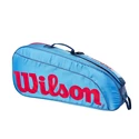 Otroška torba za loparje Wilson  Junior 3 Pack Blue/Orange