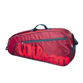 Otroška torba za loparje Wilson Junior 3 Pack Red/Infrared