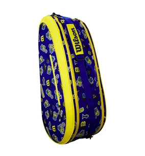 Otroška torba za loparje Wilson  Minions V3.0 Team 6Pk