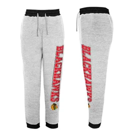 Otroška trenirka Outerstuff SKILLED ENFORCER FLEECE PANT CHICAGO BLACKHAWKS