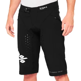 Otroške kolesarske kratke hlače 100%  R-Core Youth Shorts Black