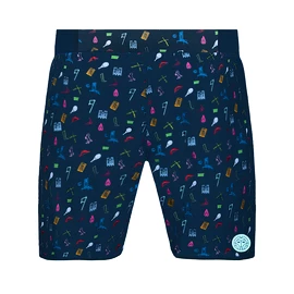 Otroške kratke hlače BIDI BADU Tafari Tech Shorts Dark Blue, Mixed