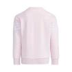 Otroški pulover adidas  Graphic Crew Neck Clear Pink